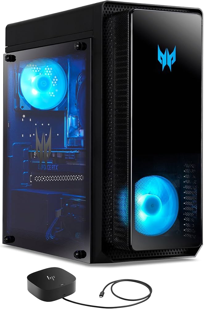 Acer Predator Orion 3000 Gaming & Entertainment Desktop PC (Intel i7-12700F  12-Core, 64GB RAM, 2TB m.2 SATA SSD, GeForce RTX 3070, WiFi, Bluetooth,